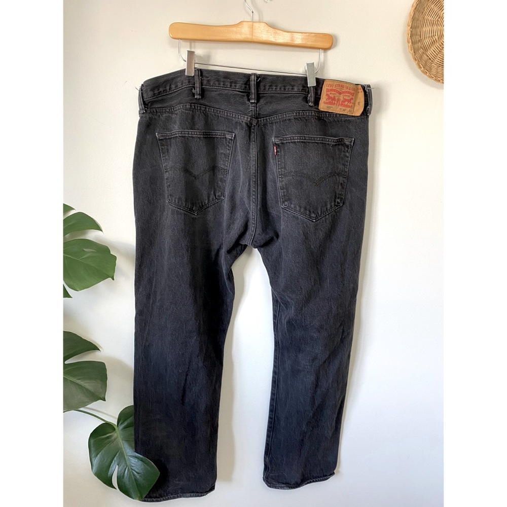 Levi Strauss 502 Black Button Fly Men’s Jeans